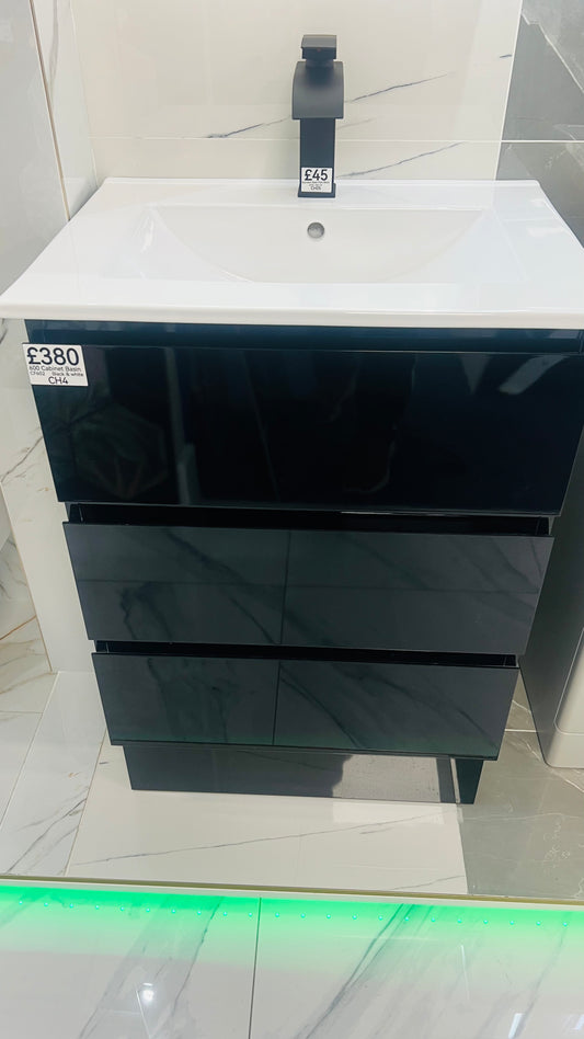 CF602 FLOOR STAND UNIT WITH BASIN 600.