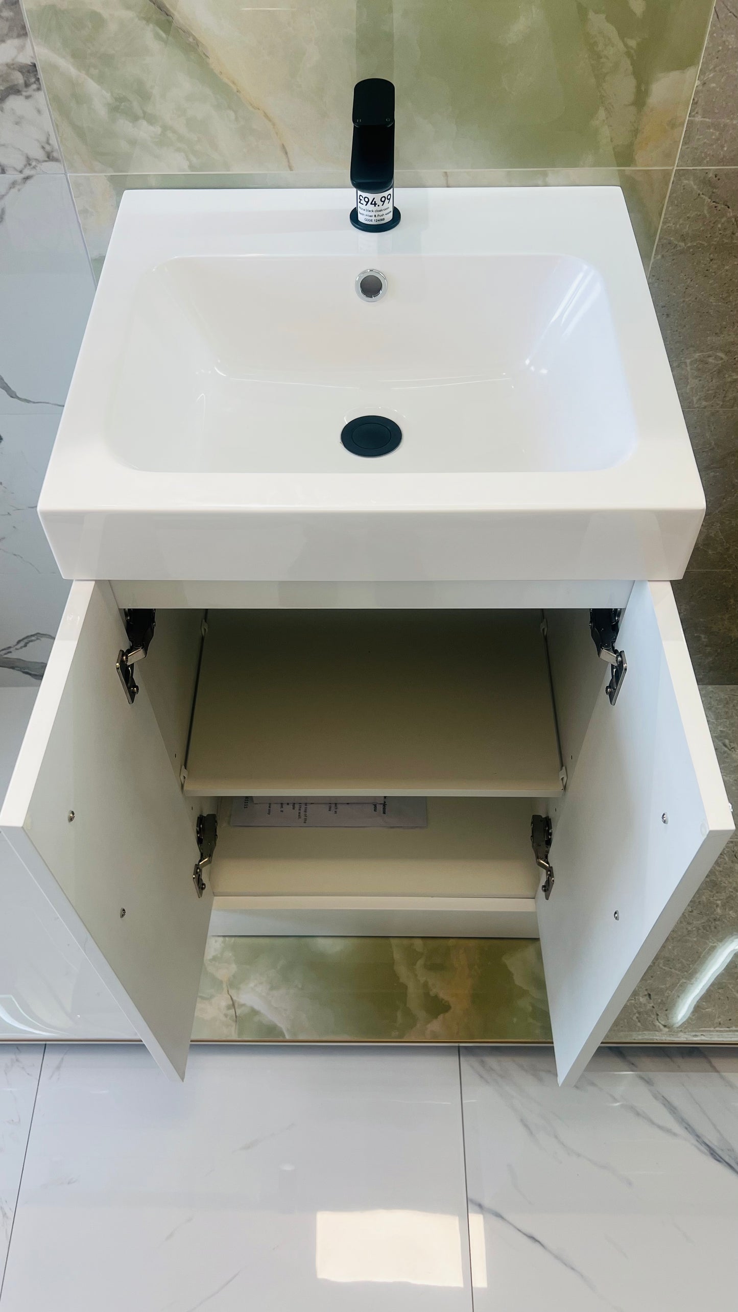 LOMOND 500 TWO DOOR UNIT WHITE CODE 58701
