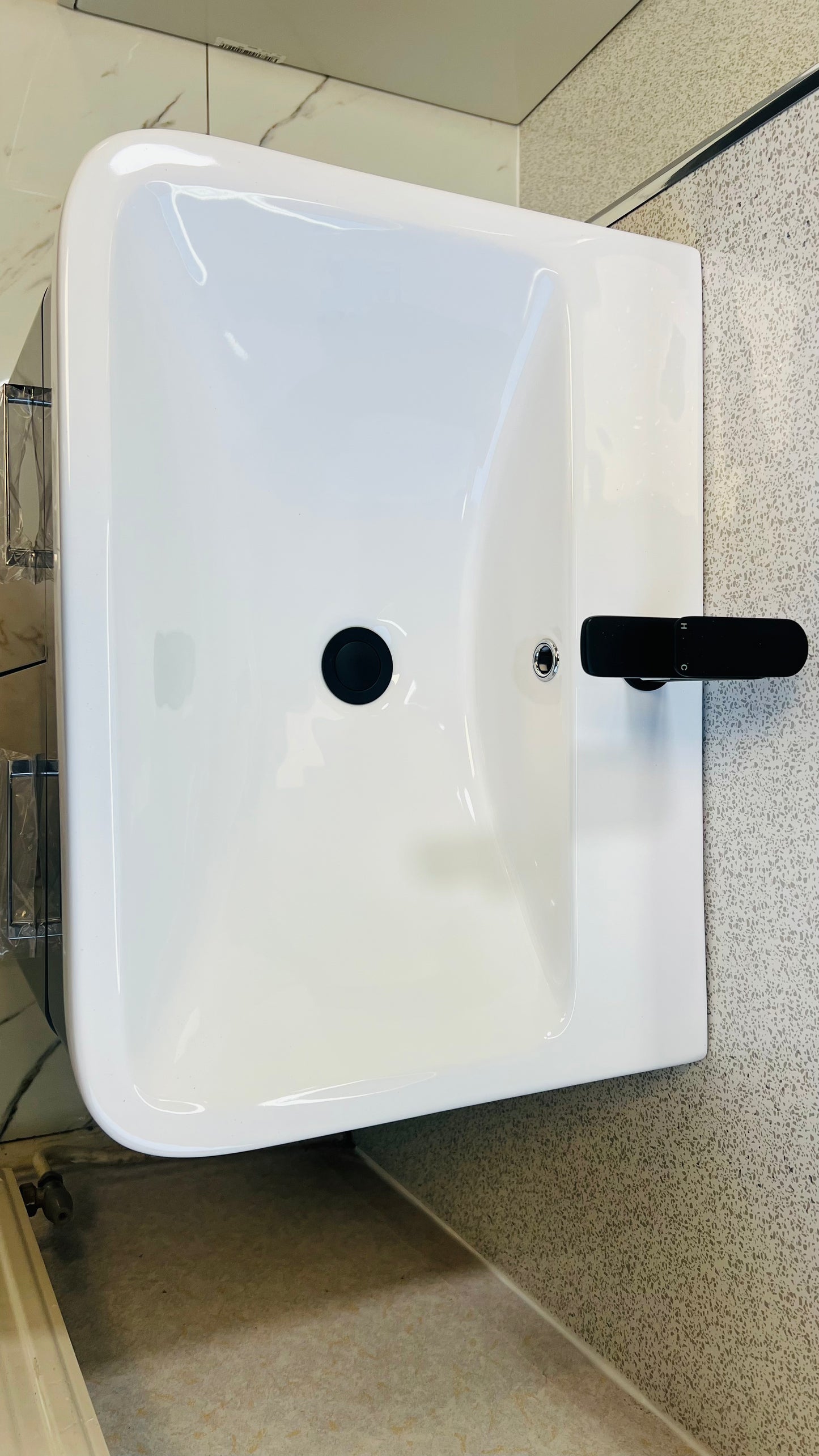 AFERN 600MM FREESTANDING ANTHRACITE CABINET
