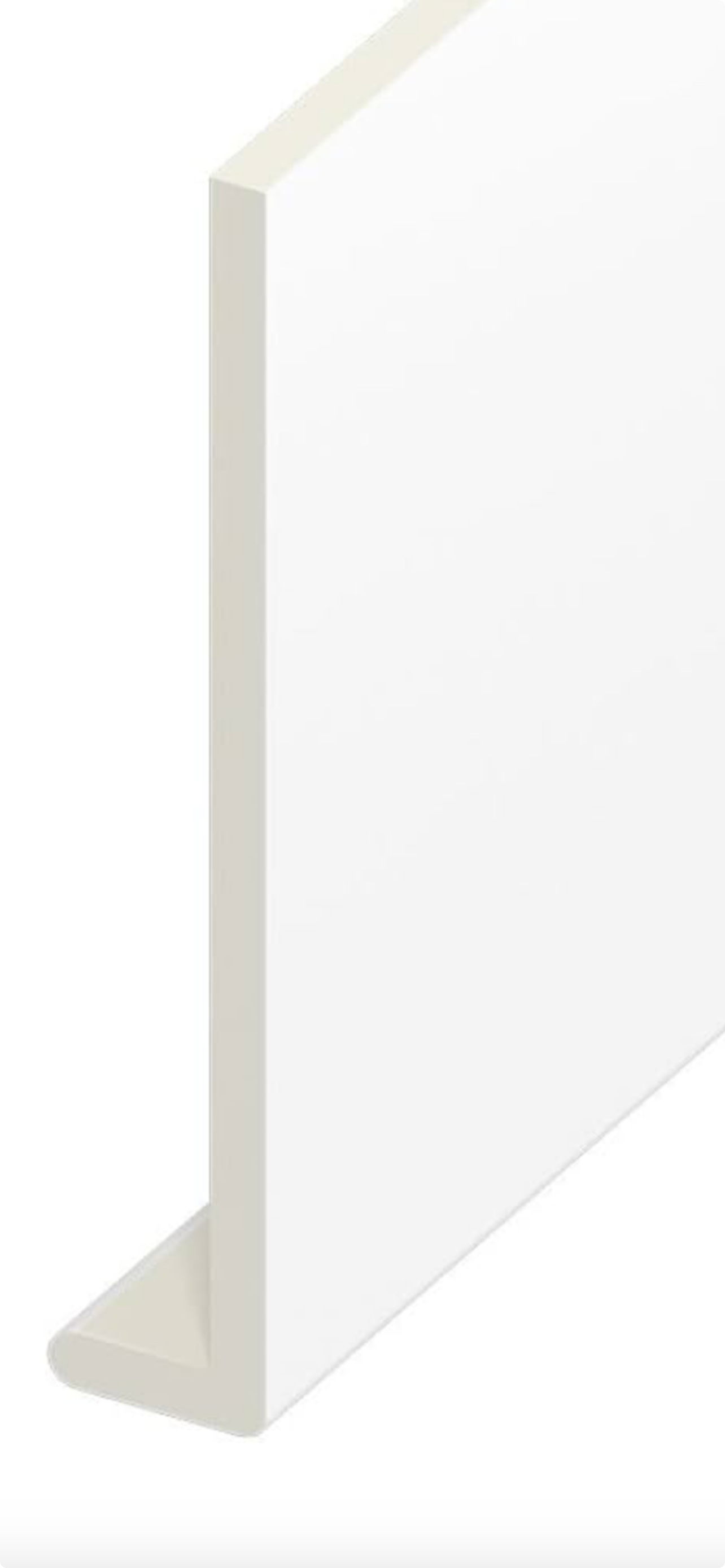 175MM FASCIA BOARD 9MM WHITE 5 METER