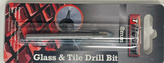 GLASS & TILE DRILL BIT. 8MM