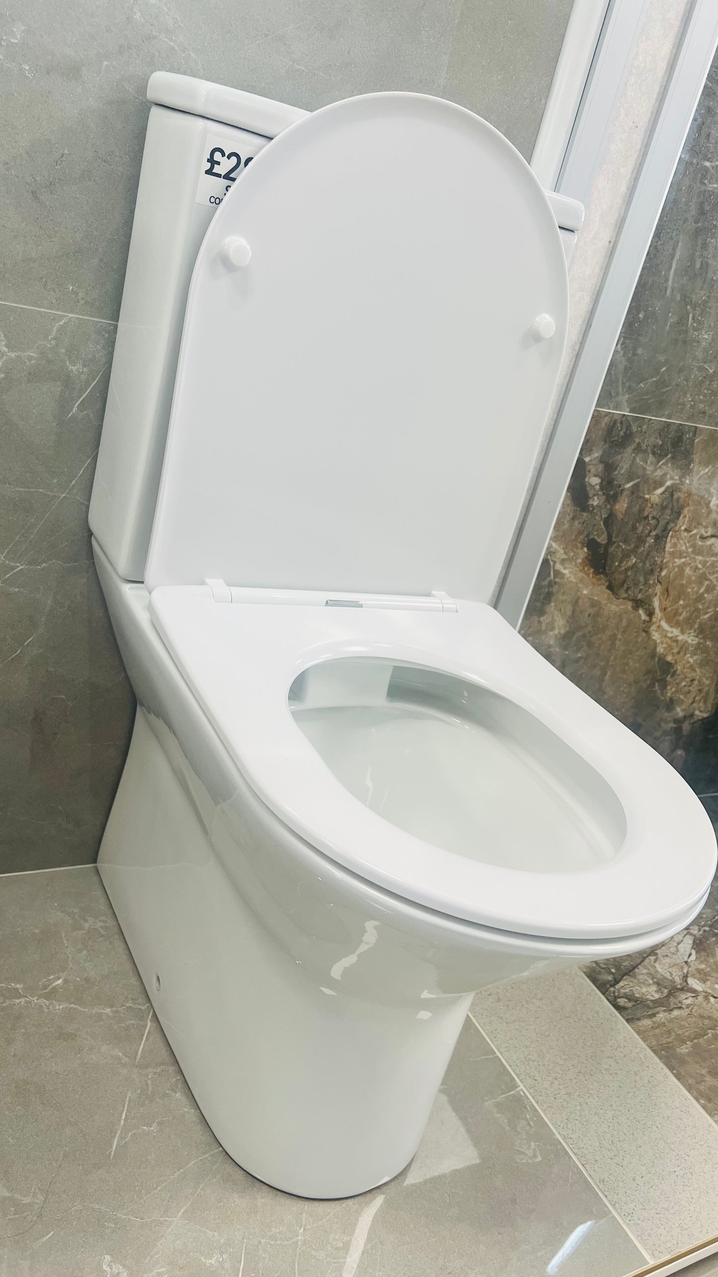 FYNE CLOSED BACK RIMLESS WC PAN CODE 25124