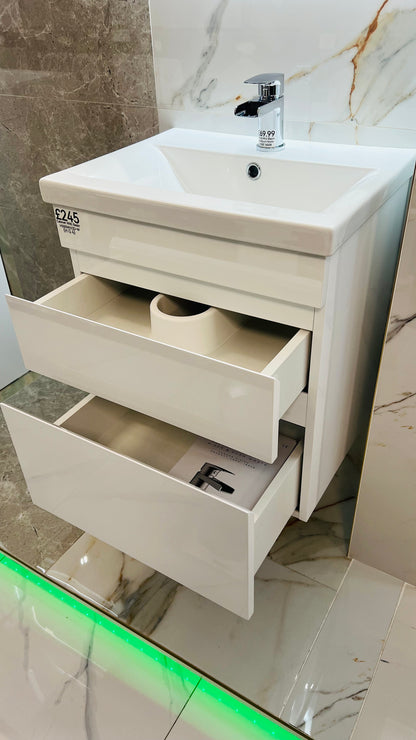 500MM WALL HUNG BASIN UNIT