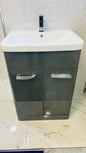 AFERN 600MM FREESTANDING ANTHRACITE CABINET