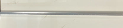 SHOWER BOARD END CAP CHROME 10MM. LENTH 2.45M