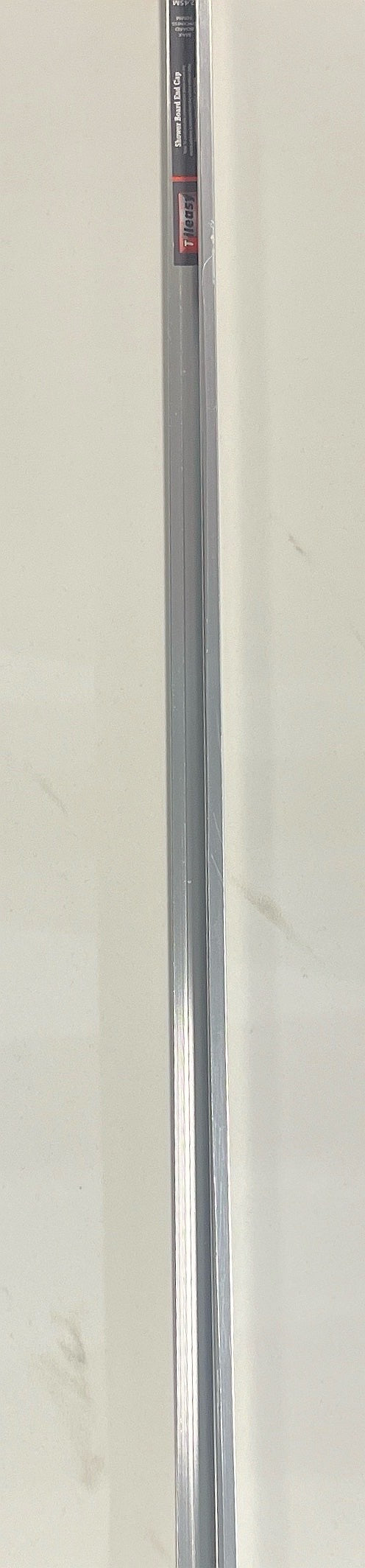SHOWER BOARD END CAP CHROME 10MM. LENTH 2.45M