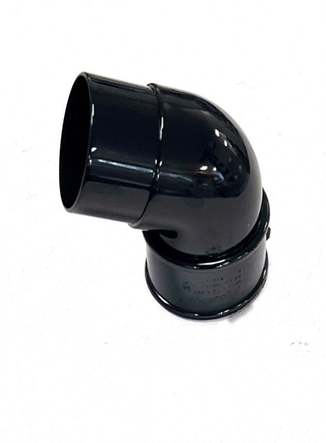 ROUND 112.5 OFFSET BEND BLACK