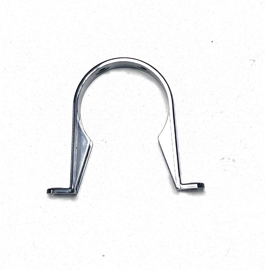ROUND DOWNPIPE CLIP BLACK